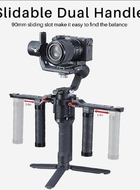 Dual Handle Handgrip Stabilizer for DJI Ronin S/SC Camera A