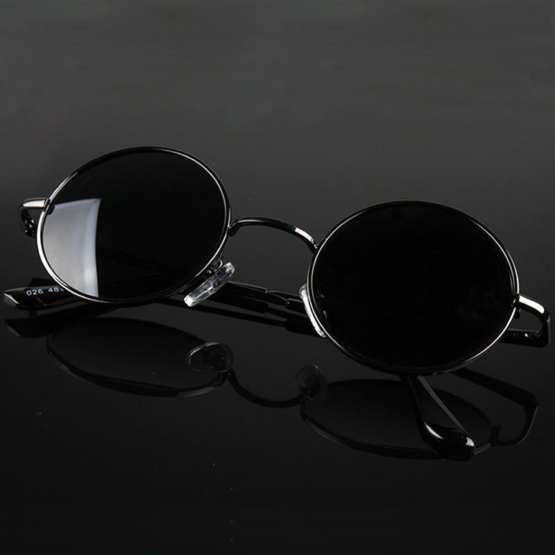 myt_0256 retro round polarized sunglasses men women brand d