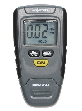 New RM660 Digital Thickness Gauge Paint Coating Thickness Ga
