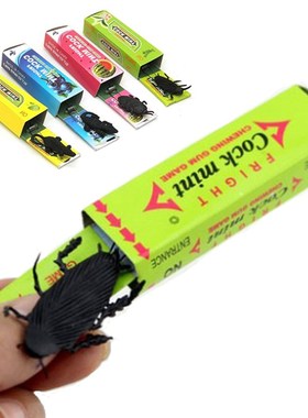 Funny Gadgets Soft Pvc Plastic Cockroach Simulated Chewing