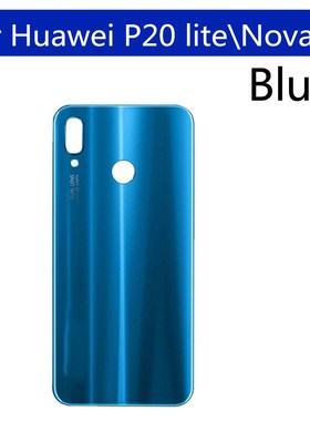 Back Glass  Huawei-P20 Lite Battery Back Cover Replacet   No