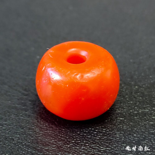 藏传天然原矿甘南红单株文玩配珠