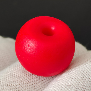 藏传清代老雪巴单株苹果园正宗保真夏尔巴琉璃珠文玩手串配珠配饰