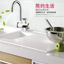 温度显示速热自热插电家用水龙头1