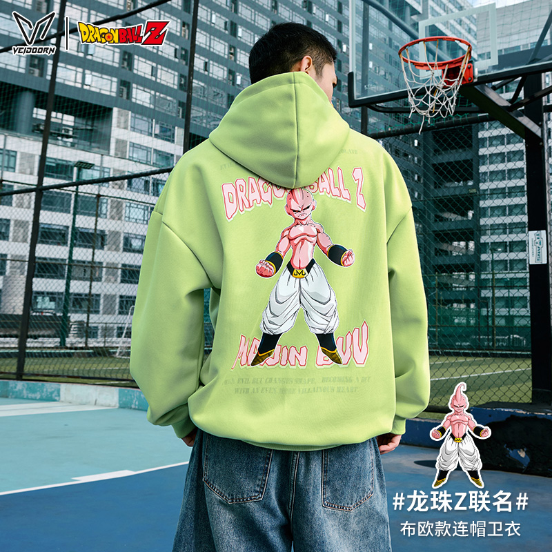 维动龙珠联名布欧款长袖卫衣男