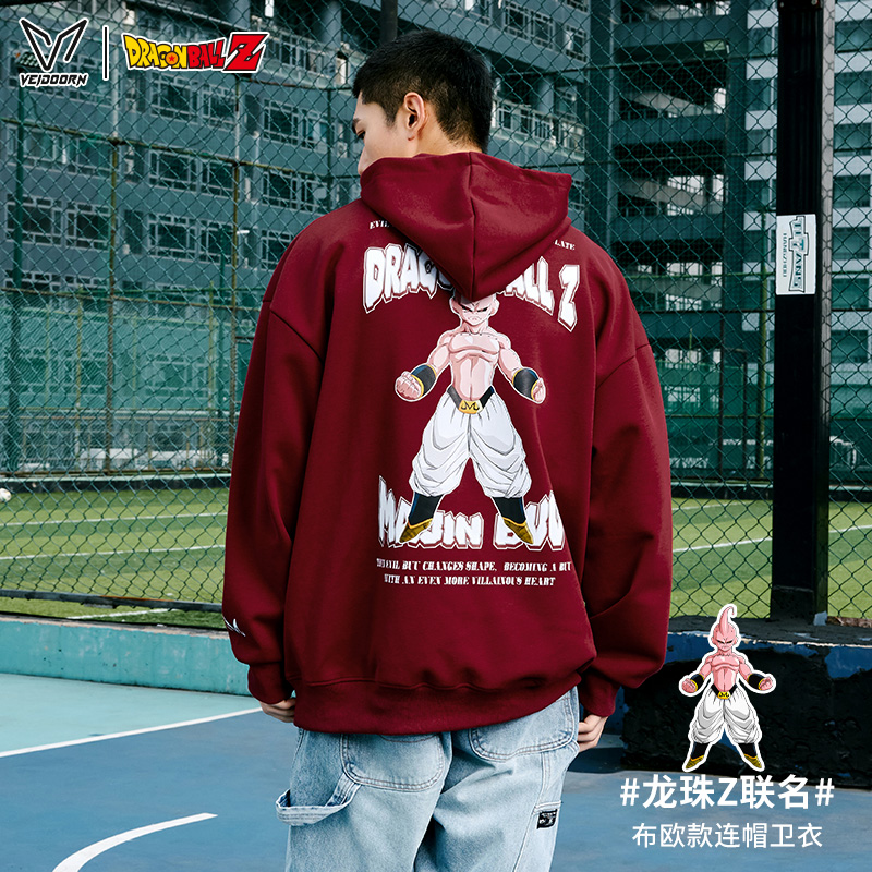 维动龙珠联名布欧款长袖卫衣男