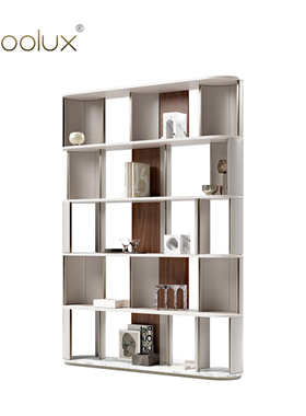 Sfoolux意式高端轻奢Sipario多层落地储物书架客厅休闲艺术展示架