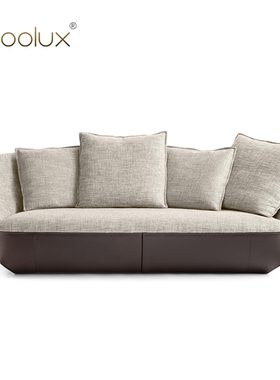 Sfoolux伊桑卡 isanka sofa意式轻奢别墅客厅休闲多人布艺沙发