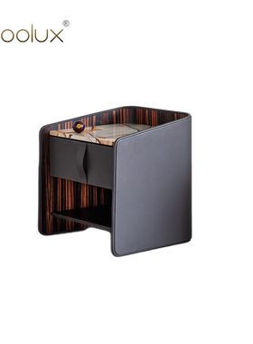 Sfoolux意式轻奢Carlo Colombo现代简约卧室实木储物床头柜