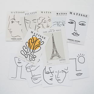 ins风卡纸背景拍摄道具卡片拍照背景纸卡片拍照道具相框背景卡纸英文拍照背景纸英文杂志卡片