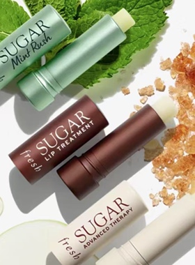 Fresh馥蕾诗润唇膏/澄糖滋养修护护唇膏口红/珊瑚红Coral花漾裸粉