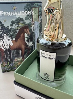 现货英国专柜Penhaligons潘海利根兽首香水-马(FINLEY)正装75mL