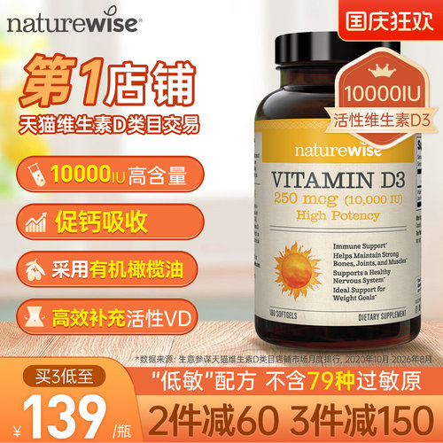 NW10000iu高含量维生素D3