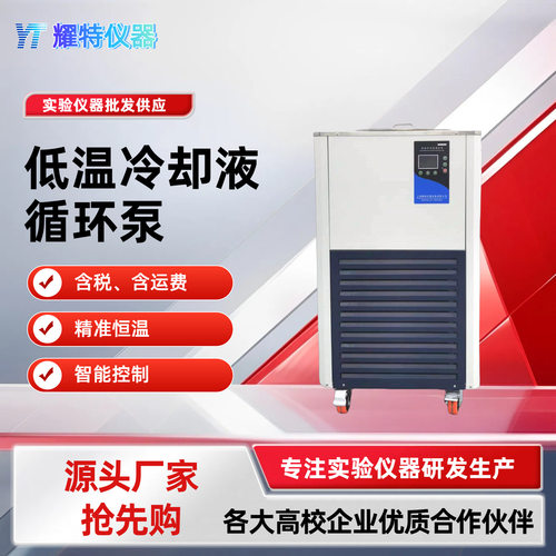 低温冷却液循环泵实验室设备DLSB控温槽恒温内外循环制冷泵机防爆