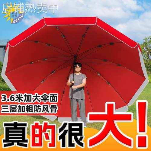 大伞户外摆摊遮阳伞太阳伞大型防晒庭院伞雨伞广告伞摆地摊伞