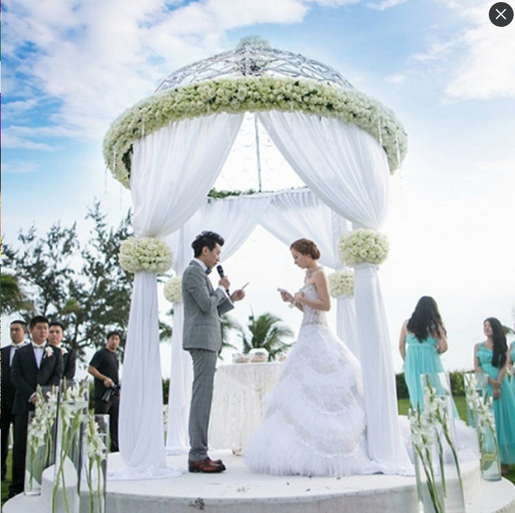 婚庆道具用品欧式喜亭公主亭花房许愿公主亭幔婚礼仪式花房喜幛