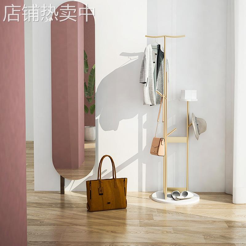 衣帽架落地卧室内北欧简约现代挂衣服装架家用多功能创意衣服架子