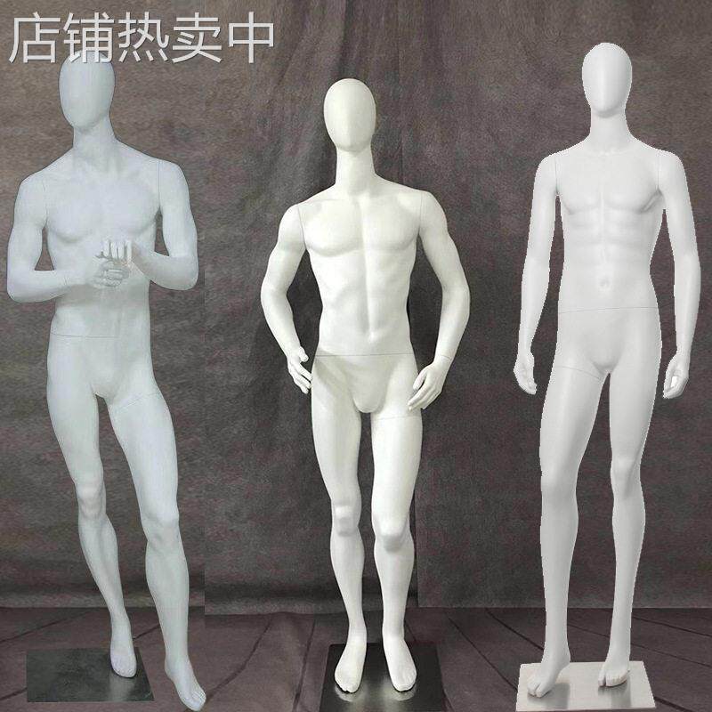 热销款玻璃钢模特道具 端商务服装肌肉模特 全身陈列展示模特