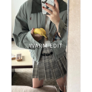 「Club L小马家美式 翻领logo夹克春装 外套 Jacket」拉夫R