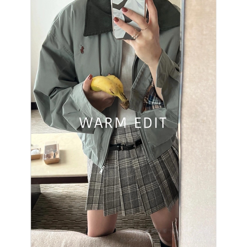 拉夫R*L美式翻领小马家夹克