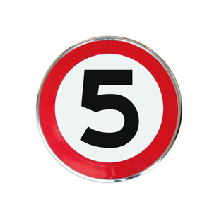 限速标志牌5公里厂区交通限高牌标识圆形20定制停车场停车牌限宽指示牌警示牌道路标示牌60学校小区铝板反光