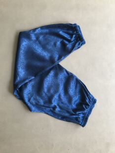 灯笼裤男裤子中式宽松百搭练功裤仿真丝绸缎复古龙纹休闲长裤定做