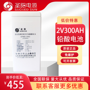 圣阳蓄电池GFM-300C 蓄电池2V300AH圣阳蓄电池UPS电源直流屏专用