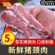 20斤新鲜猪颈肉 松板雪花猪颈肉 鲜嫩猪肉猪面肉炭烤猪颈肉猪肉青