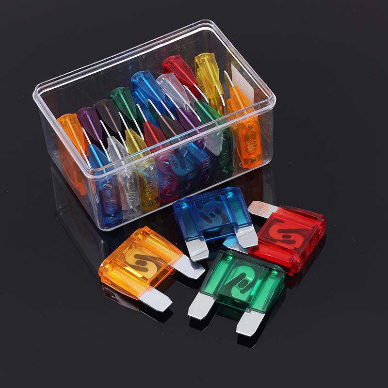 汽车保险片20A30A40A50A60A70A80A100A电动车摩托车点烟器保险丝