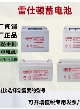 雷仕顿铅酸蓄电池NP100-12V100AH65AH38AH24AH17AH120AH150Ah200A