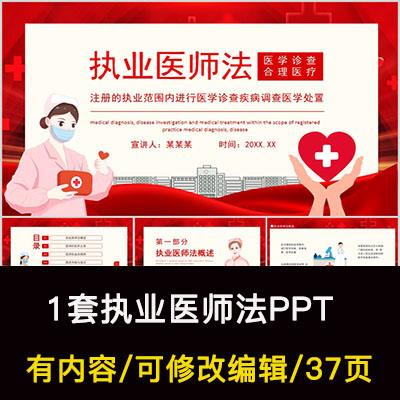 执业医师法法律法规知识介绍培训PPT成品课件