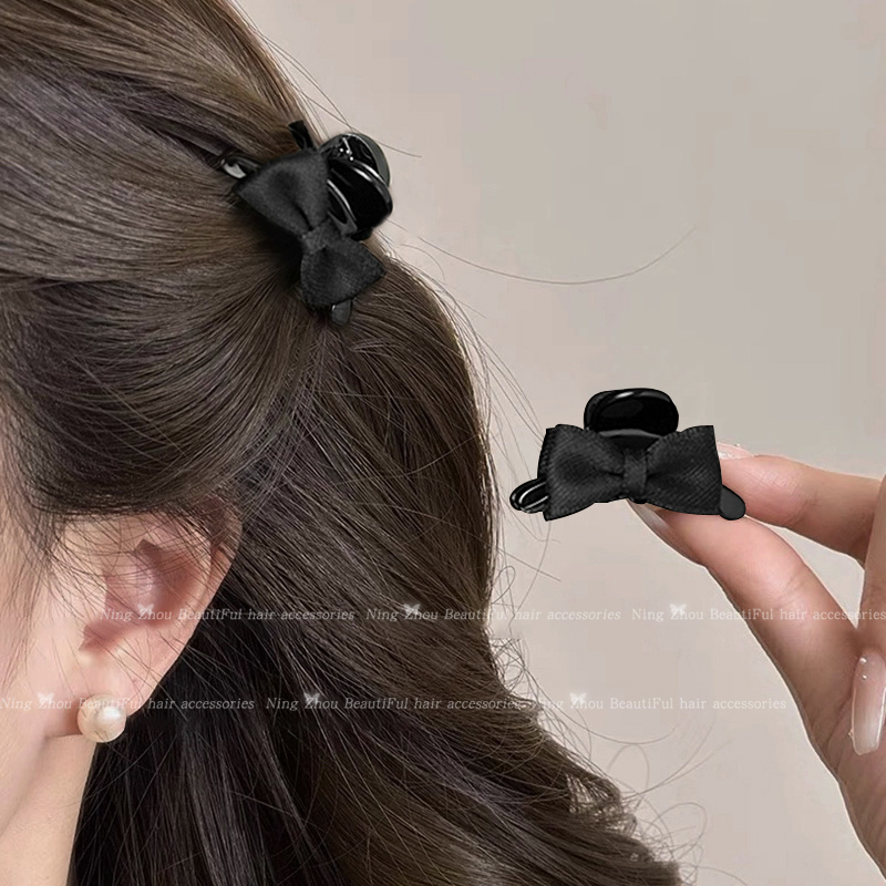 公主头小抓夹女2025新款高级感