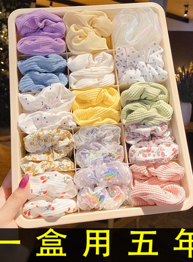 猪大肠发圈ins韩系女高级感扎头发皮筋简约气质肥肠头绳发绳头饰