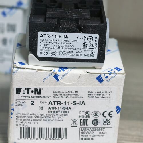 议价EATON限位开关ATR-11-S-IAATR-11-S-IBATR-11-S-IC