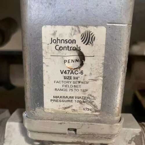 议价JOHNSON CONTRO江森V47AC-6 V47AD-1温度控制调节阀