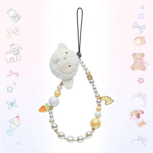 【现货】链条联名小羊Kiddo短挂绳手链女明星同款