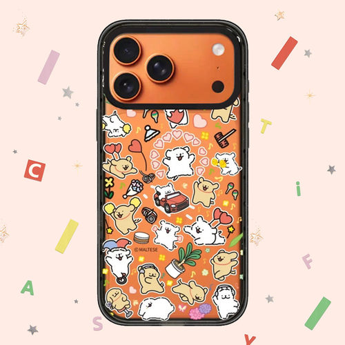 满屏线条小狗适用iPhone18Promax苹果17promax手机壳iphone16plus/15pro/14全包17air防摔case可爱透明