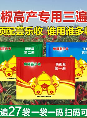 懒福芸乐收辣椒三遍药防病