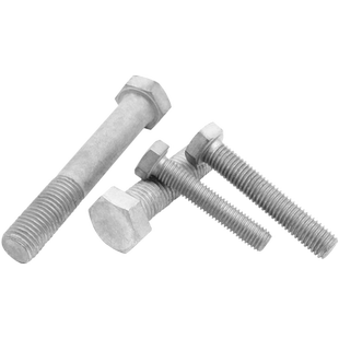 8.8级热镀锌外六角螺丝GB5783/5782 热浸锌螺栓高强铁塔M16M20