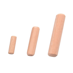 圆木肖木塞木棒实木销子木栓木梢子木榫棒斜纹木钉楔子柜板连接件