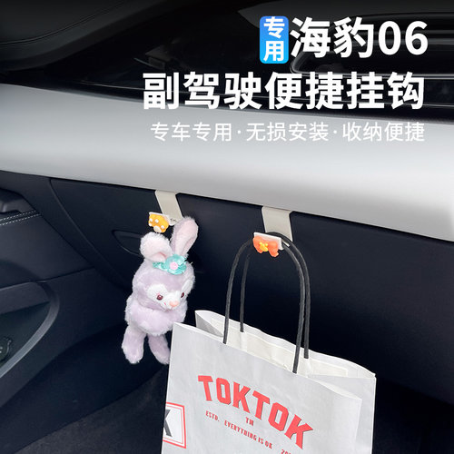 比亚迪海豹06副驾驶手套箱挂钩