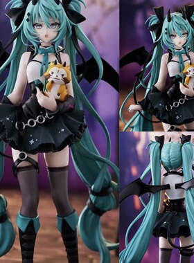 初音未来 常服NT 恶魔初音 田园熊猫 初音 手办景品周边摆件礼物