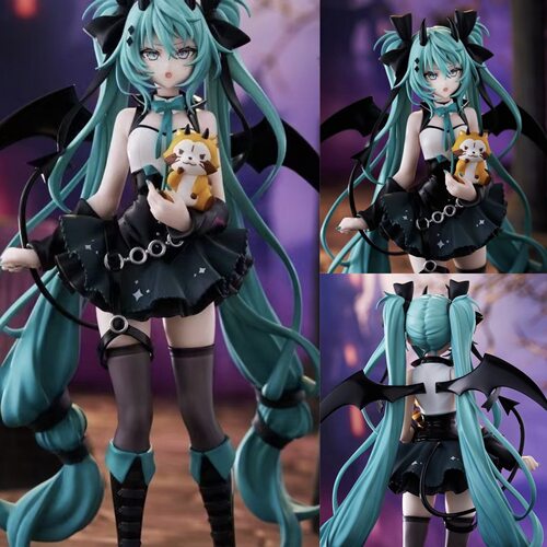 初音未来 常服NT 恶魔初音 田园熊猫 初音 手办景品周边摆件礼物