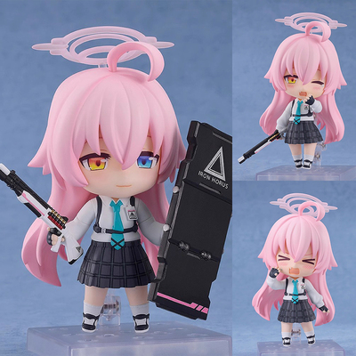 蔚蓝档案 手办圣园未花 早濑优香 小鸟游星野 粘土人动漫模型摆件