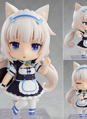 猫娘乐园Q版可换脸手办1238巧克力与香子兰1248粘土人美少女礼物