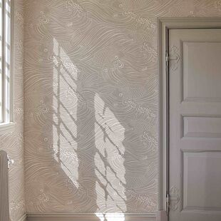 中式云纹定制壁画客厅卧室背景墙装饰画复古风墙纸电视背景墙墙布