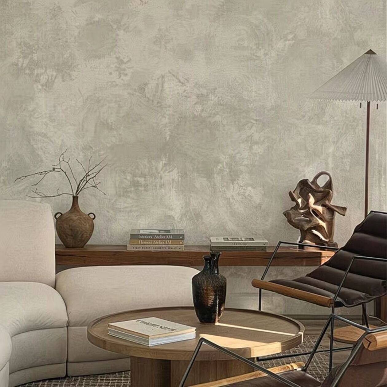 涂鸦墙布复古轻奢客厅沙发背景墙电视墙壁纸中古法式美式花朵壁画,家装主材,定制壁画,淘宝优惠券,粉丝福利购,淘宝优惠卷