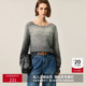 不规则定染渐变宽松针织衫 女装 LILY冬新款 女毛衣 商场同款