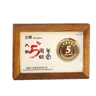 周年相框文创相框企业周年纪念礼品纪念相框员工入职纪念相框礼物