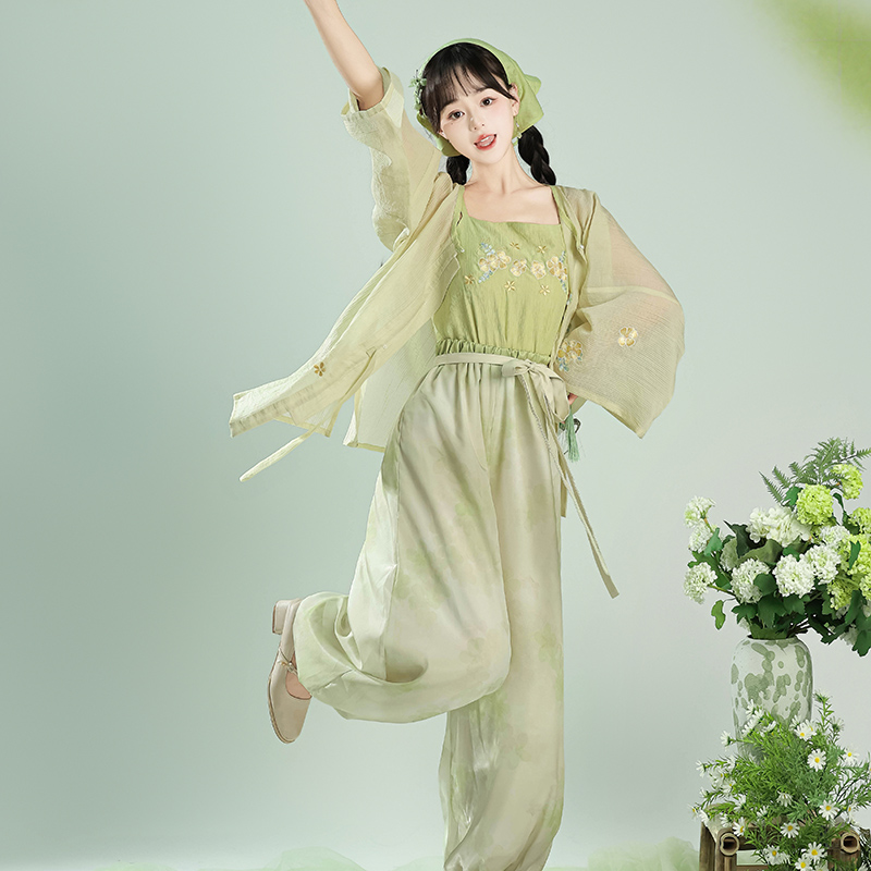 原创宋制汉服女宋裤灯笼裤